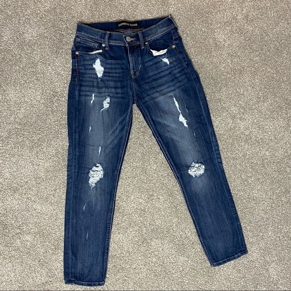 LIKE NEW Express Cropped Jean Legging